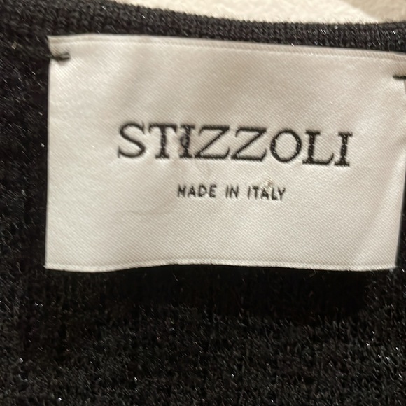EUC SZ 14 RED/BLACK WOOL JACKET KNIT IN ITALY BY DESIGNER STIZZOLI GORGEOUS! - Picture 6 of 9